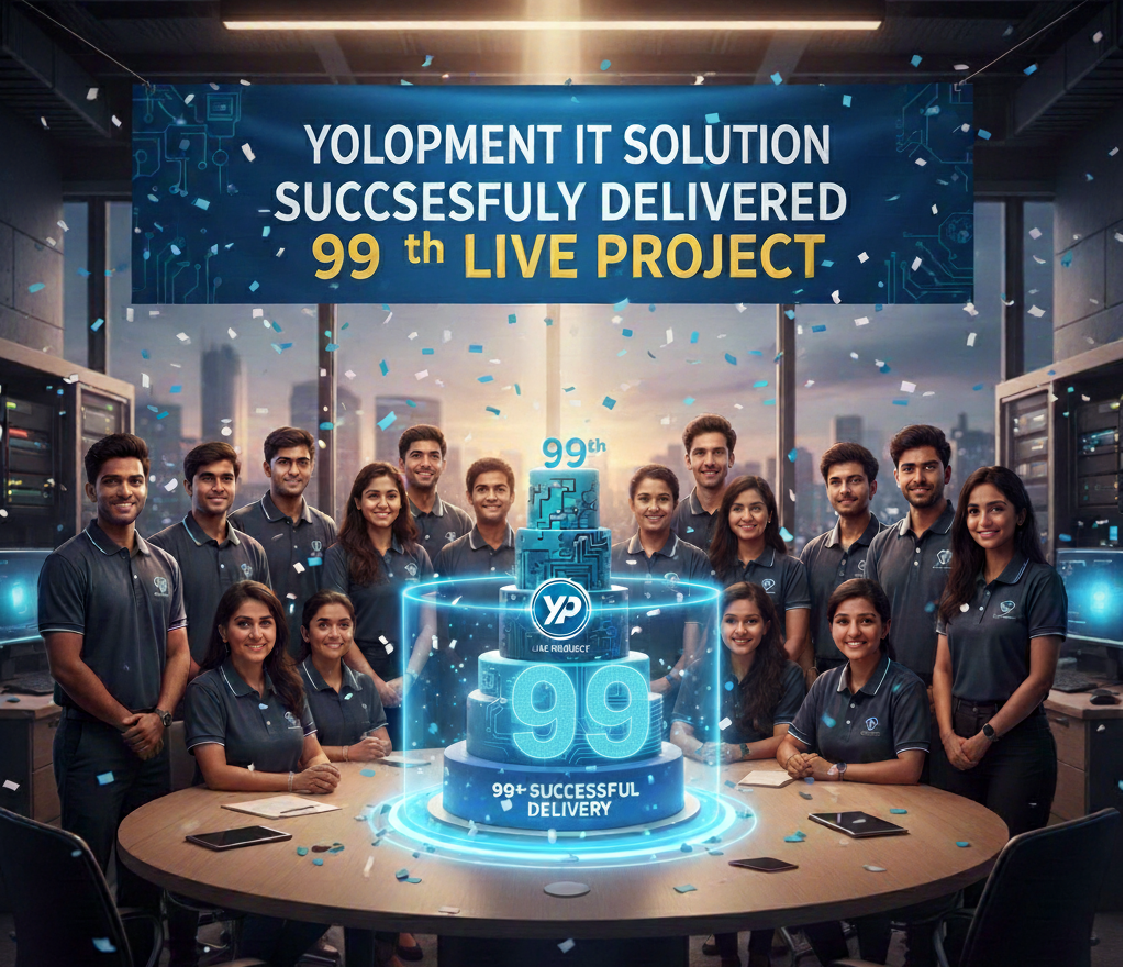 A major milestone for Yolopment! We have successfully delivered our 99th live project.